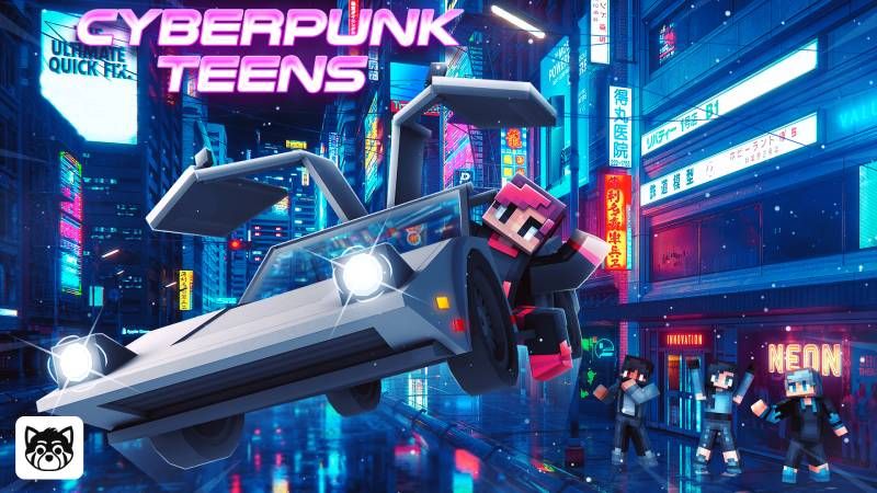 Cyberpunk Teens on the Minecraft Marketplace by kora-studios