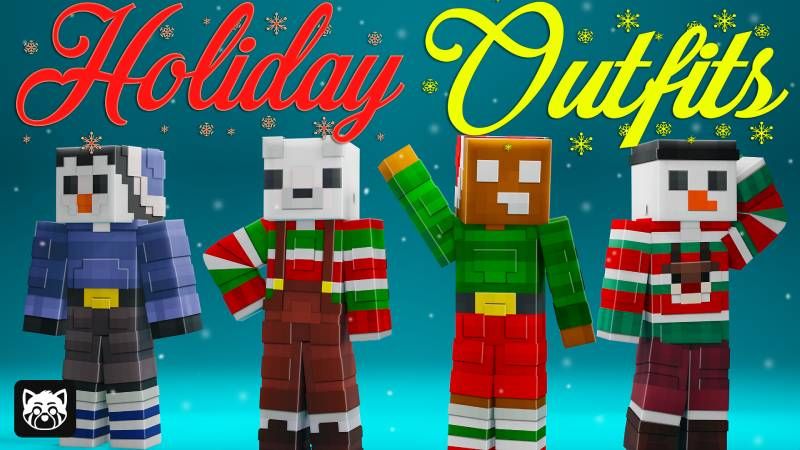 Holiday Outfits on the Minecraft Marketplace by Kora Studios