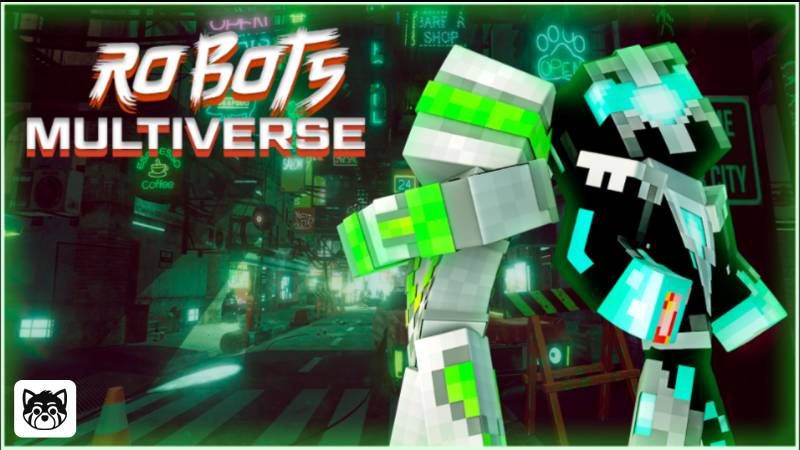 Robots Multiverse on the Minecraft Marketplace by Kora Studios