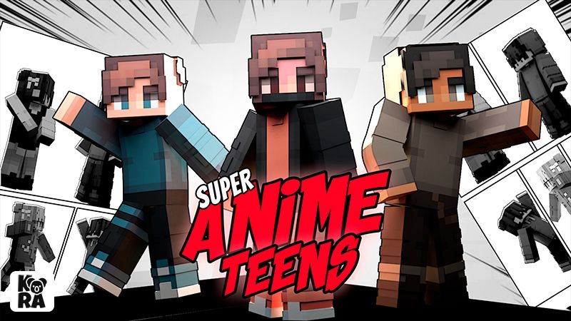 Super Anime Teens on the Minecraft Marketplace by Kora Studios