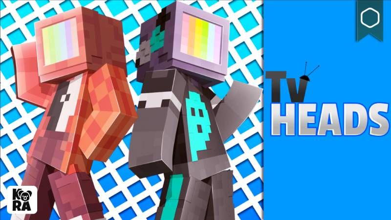 TV Heads on the Minecraft Marketplace by Kora Studios