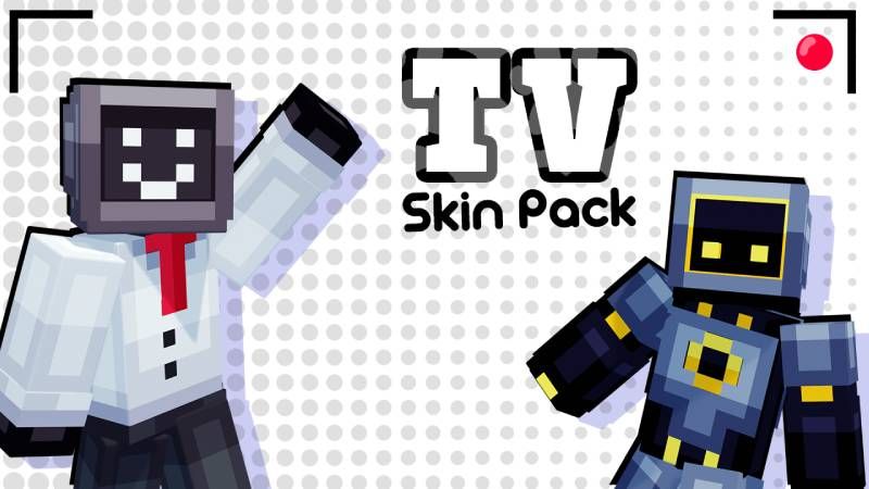 TV Skin Pack on the Minecraft Marketplace by Kora Studios