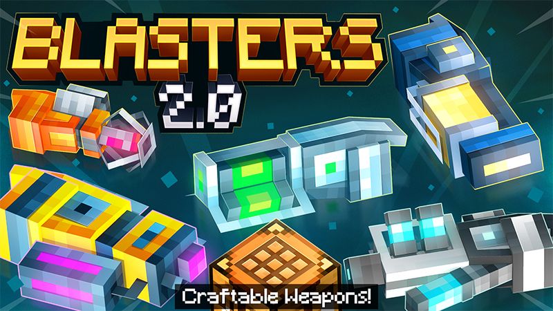 BLASTERS 2.0 on the Minecraft Marketplace by Kreatik Studios