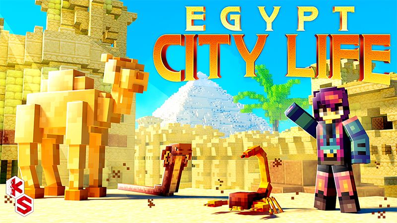 Egypt City Life on the Minecraft Marketplace by Kreatik Studios