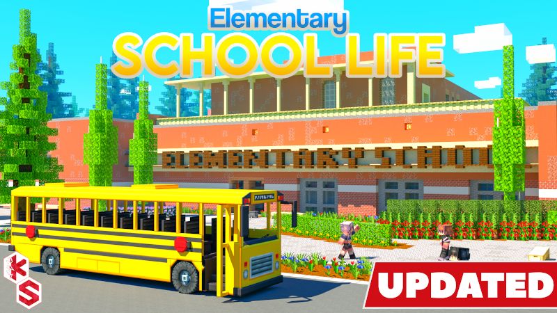 Elementary School Life on the Minecraft Marketplace by kreatik-studios