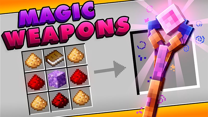 MAGIC WEAPONS + ARMORS on the Minecraft Marketplace by Kreatik Studios