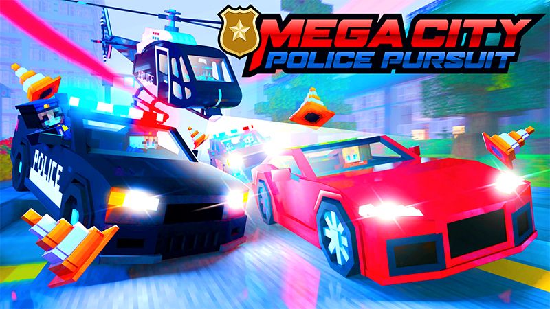 Mega City: Police Pursuit on the Minecraft Marketplace by Kreatik Studios