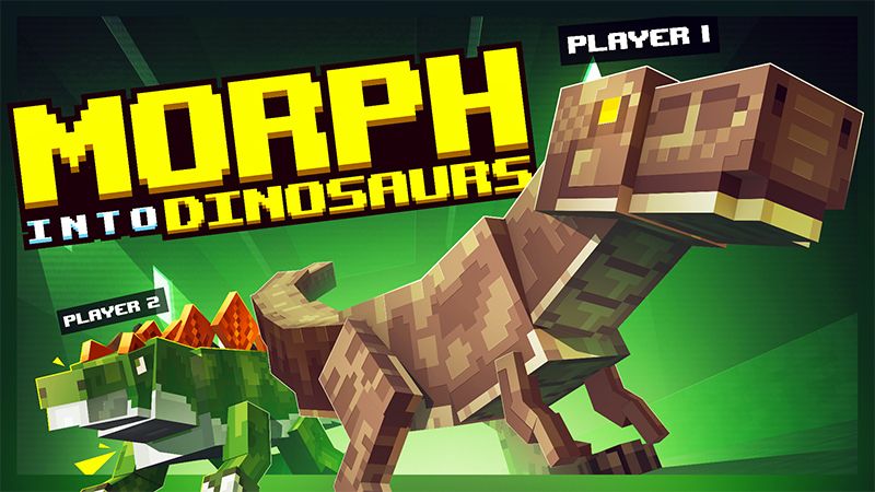 MORPH INTO DINOSAURS on the Minecraft Marketplace by Kreatik Studios