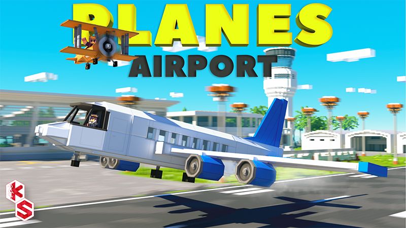 Planes Airport on the Minecraft Marketplace by kreatik-studios