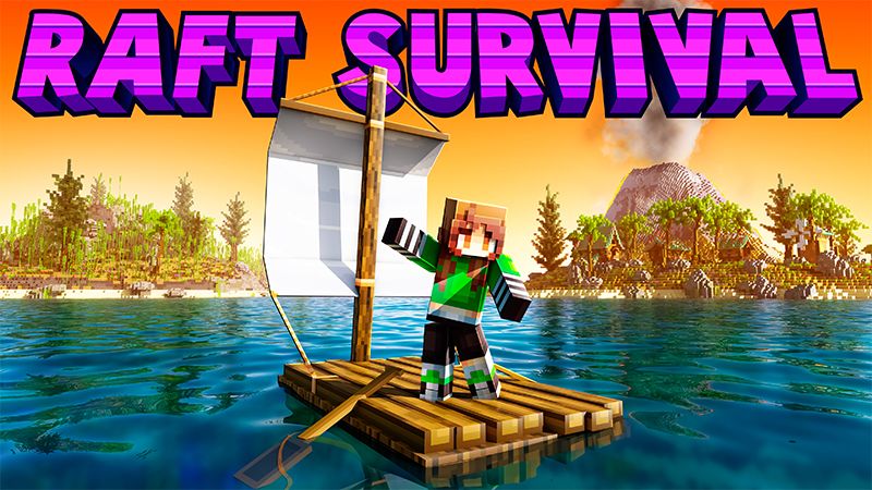 RAFT SURVIVAL on the Minecraft Marketplace by Kreatik Studios