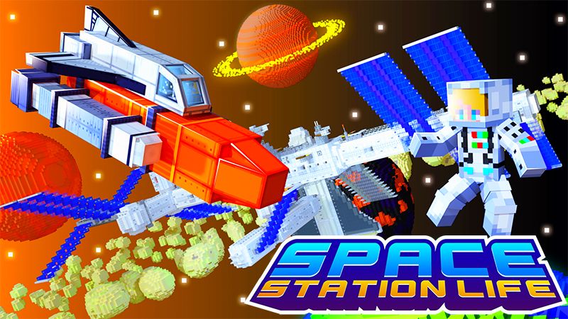 Space Station Life on the Minecraft Marketplace by Kreatik Studios