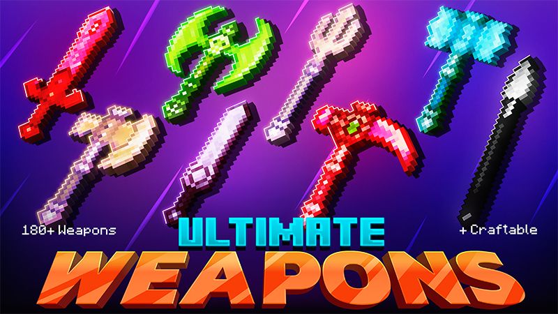 ULTIMATE WEAPONS on the Minecraft Marketplace by Kreatik Studios