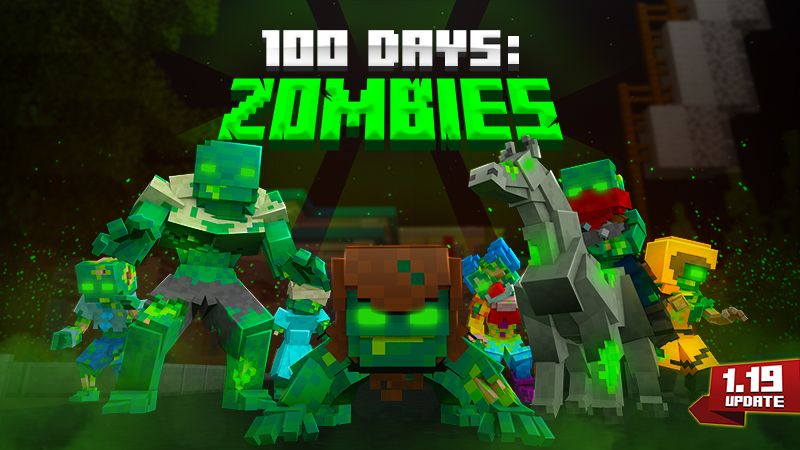 100 Days: Zombies on the Minecraft Marketplace by Kubo Studios