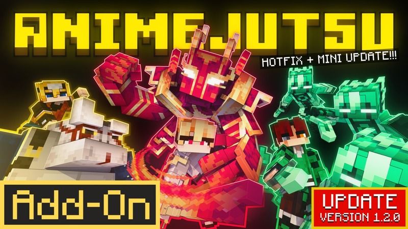 ANIME JUTSU Add-On on the Minecraft Marketplace by Kubo Studios