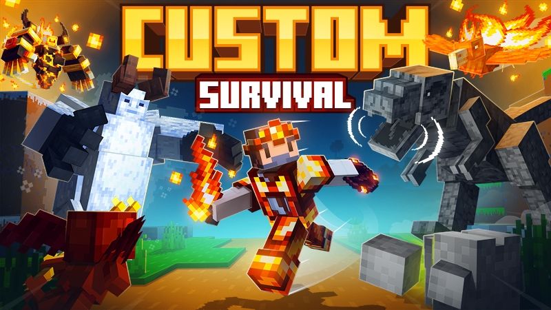 Custom Survival on the Minecraft Marketplace by Kubo Studios