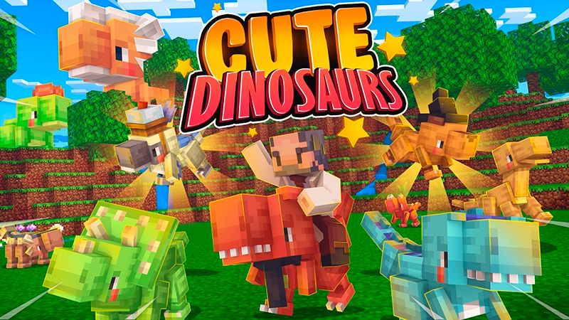 Cute Dinosaurs on the Minecraft Marketplace by Kubo Studios