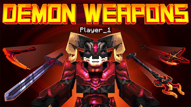 Demon Weapons on the Minecraft Marketplace by Kubo Studios