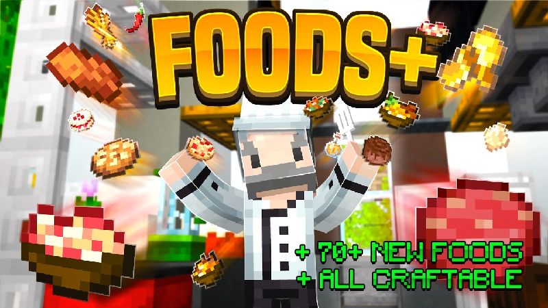 FOODS+ on the Minecraft Marketplace by Kubo Studios