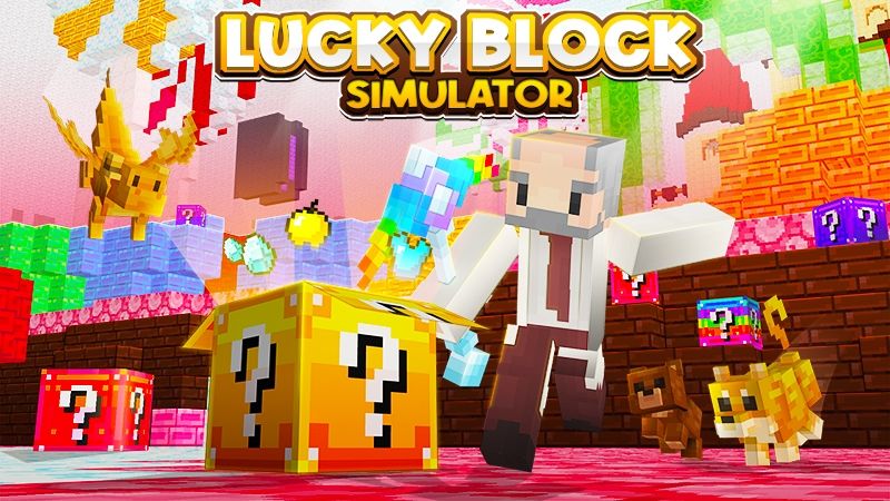 Lucky Block Simulator on the Minecraft Marketplace by Kubo Studios