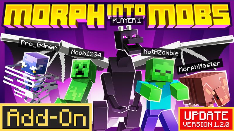 MORPH Add-On on the Minecraft Marketplace by Kubo Studios