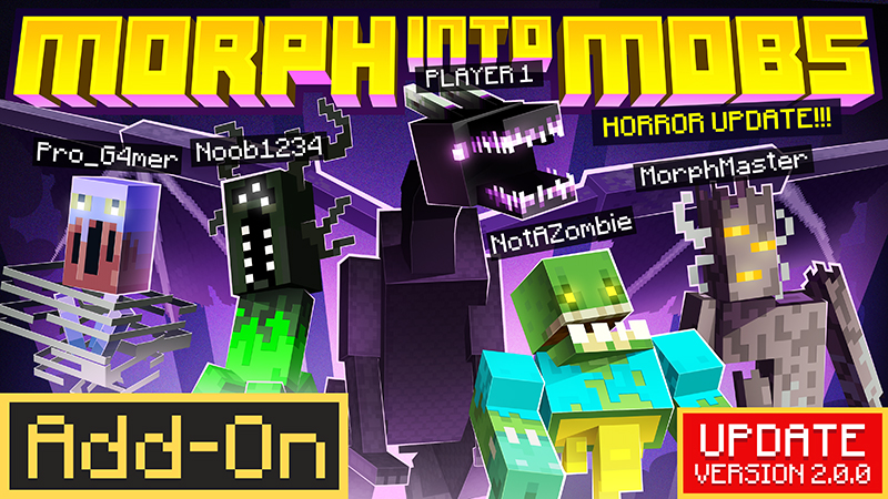 MORPH Add-On on the Minecraft Marketplace by Kubo Studios