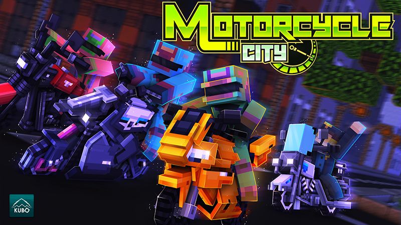 Motorcycle City on the Minecraft Marketplace by Kubo Studios