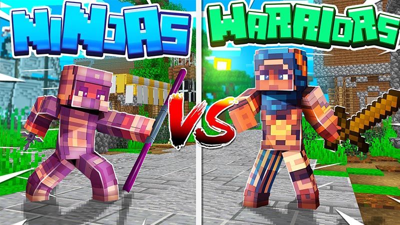 Ninjas Vs Warriors on the Minecraft Marketplace by Kubo Studios