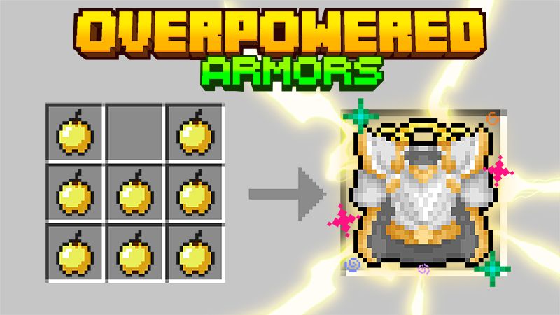 Overpowered Armors on the Minecraft Marketplace by Kubo Studios