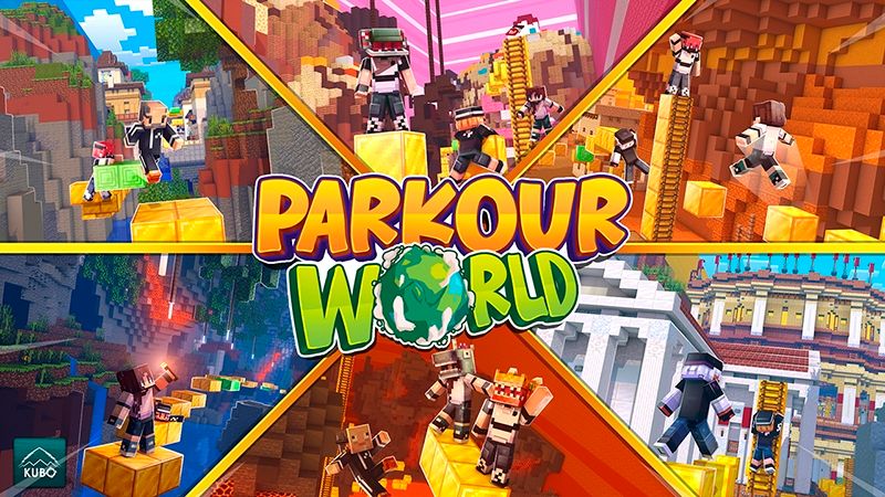 Parkour World on the Minecraft Marketplace by Kubo Studios