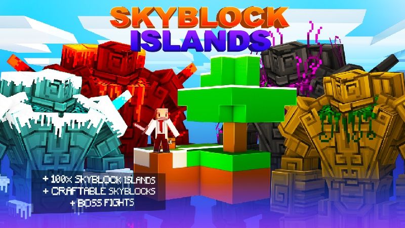 Skyblock Islands on the Minecraft Marketplace by Kubo Studios