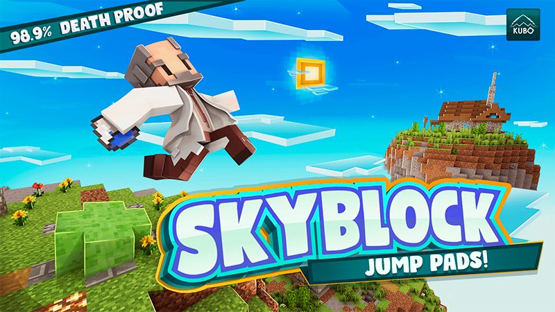 Skyblock: Jump Pads on the Minecraft Marketplace by Kubo Studios