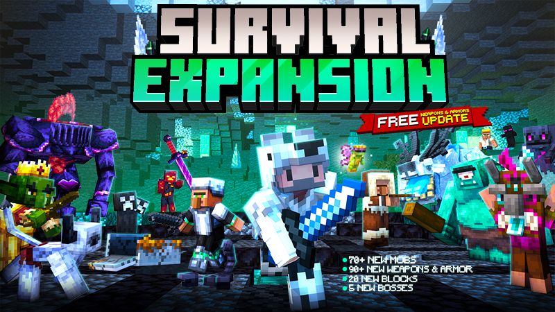 Survival Expansion on the Minecraft Marketplace by kubo-studios