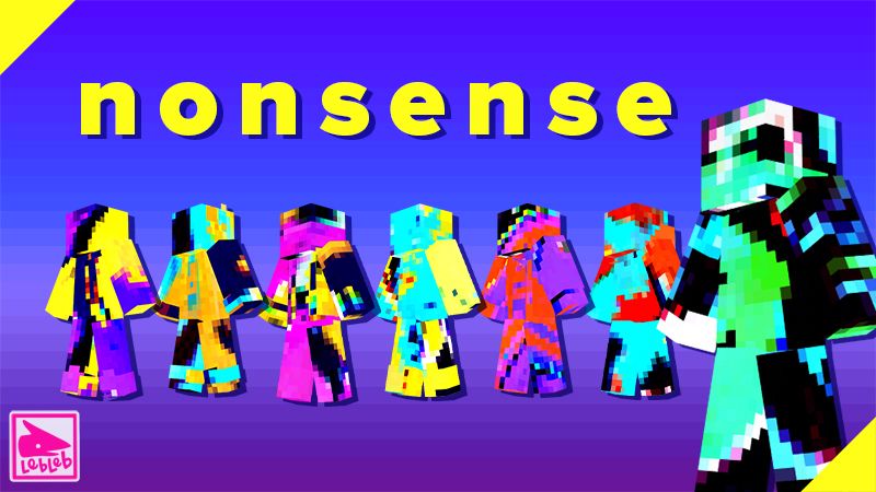 nonsense skin pack on the Minecraft Marketplace by lebleb