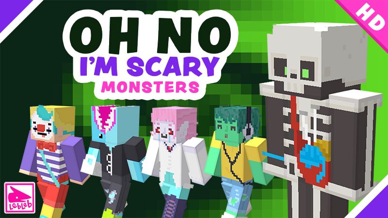 Oh No I'm Scary: MONSTERS on the Minecraft Marketplace by Lebleb