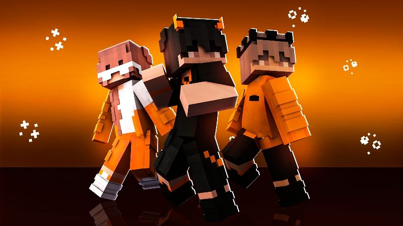 Orange Outfits on the Minecraft Marketplace by Lebleb