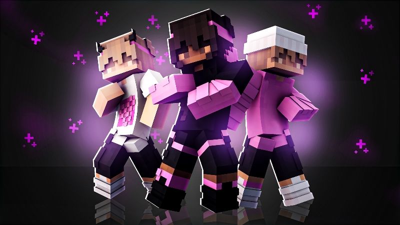 Pink Teens on the Minecraft Marketplace by Lebleb