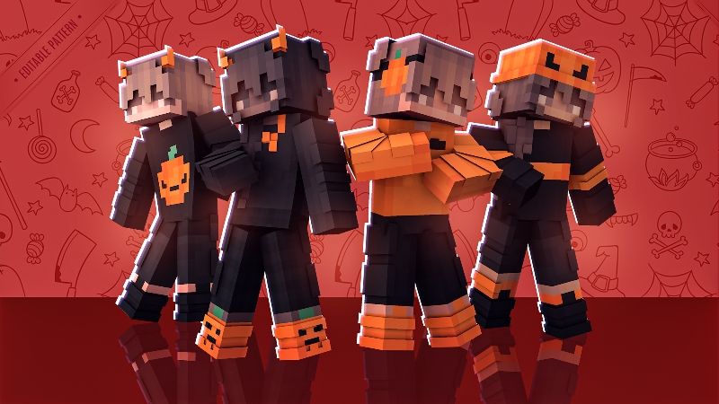 Pumpkin Outfits on the Minecraft Marketplace by Lebleb