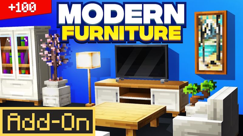 Modern Furniture Add-On on the Minecraft Marketplace by Levelatics