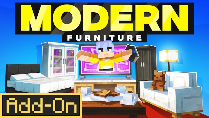 Modern Furniture Add-On on the Minecraft Marketplace by levelatics