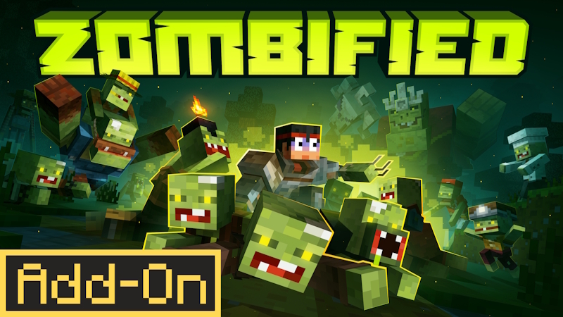 ZOMBIFIED 1.2 Add-On on the Minecraft Marketplace by Levelatics