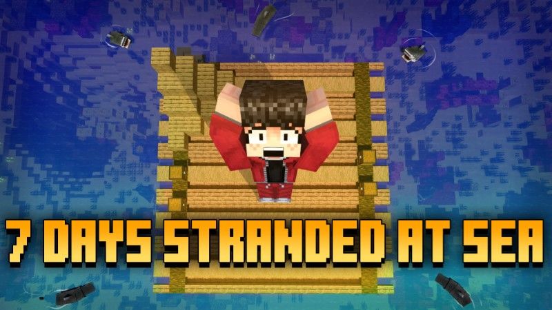 7 Days Stranded At Sea on the Minecraft Marketplace by Lifeboat