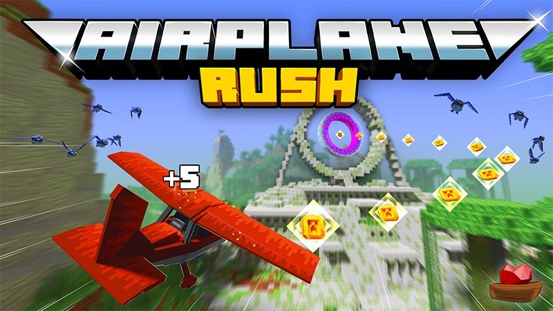 Airplane Rush on the Minecraft Marketplace by Lifeboat