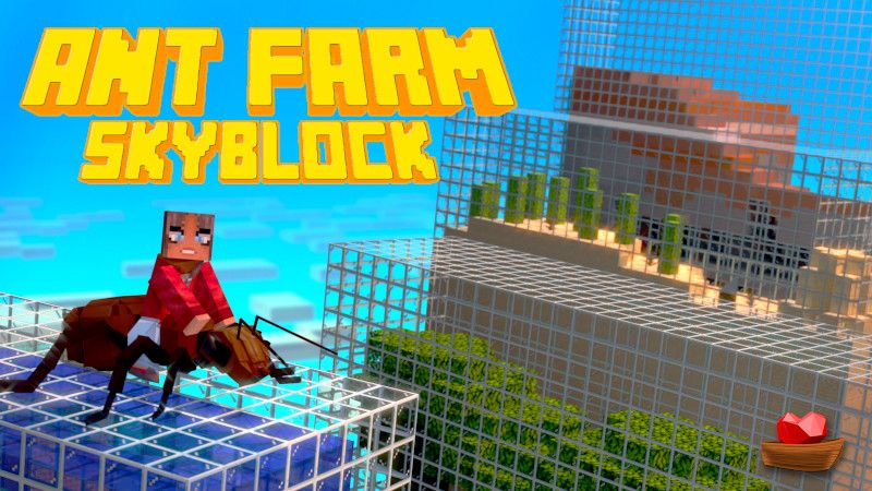 Ant Farm Skyblock on the Minecraft Marketplace by Lifeboat