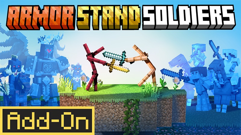 Armor Stand Soldiers Add-On on the Minecraft Marketplace by Lifeboat