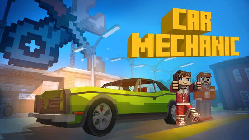 Car Mechanic on the Minecraft Marketplace by Lifeboat