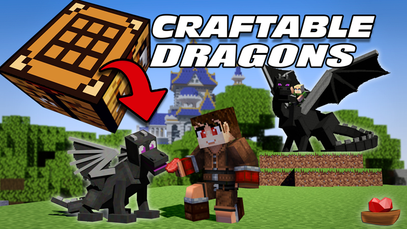 Craftable Dragons on the Minecraft Marketplace by Lifeboat
