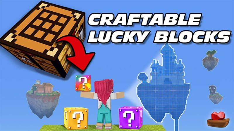 Craftable Lucky Blocks on the Minecraft Marketplace by Lifeboat