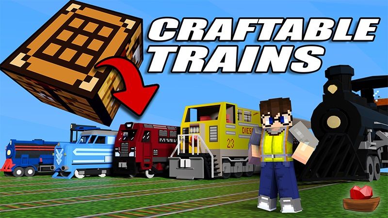 Craftable Trains on the Minecraft Marketplace by Lifeboat