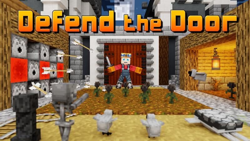 Defend the Door on the Minecraft Marketplace by Lifeboat