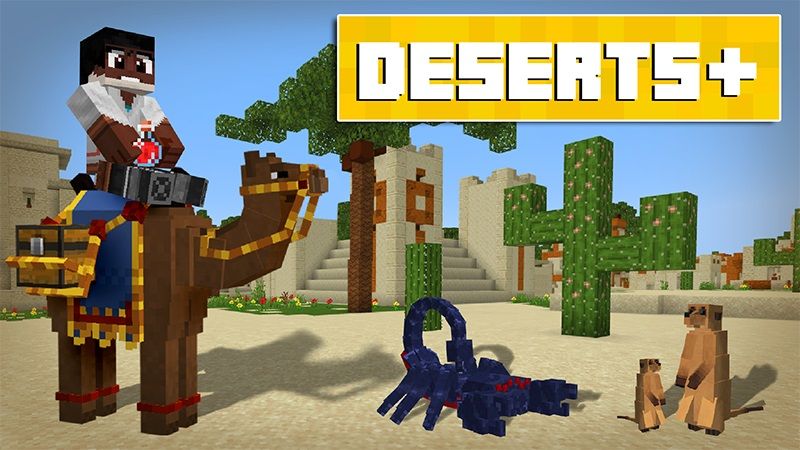 Deserts+ on the Minecraft Marketplace by Lifeboat